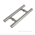 China 304 stainless steel glass door handle Manufactory